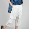 Telltale Trousers in White