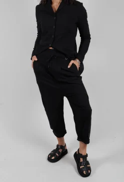 Ten Again Trousers in Black