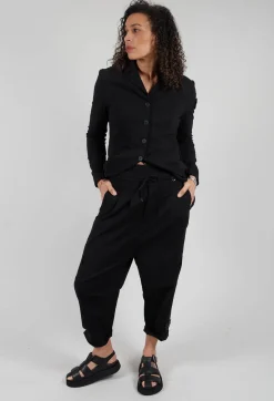 Ten Again Trousers in Black