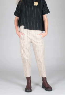 Terra PR Trousers in Tpins Gesso