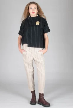 Terra PR Trousers in Tpins Gesso