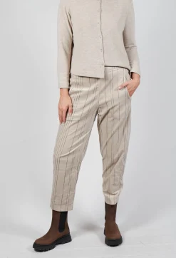 Terra PR Trousers in Tpins Gesso