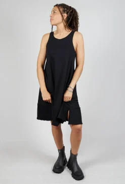 Terry Dress in Black