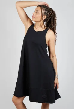 Terry Dress in Black