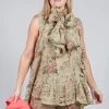 Teva Top in Almond Flowers
