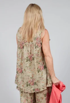Teva Top in Almond Flowers