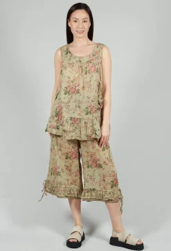 Teva Top in Almond Flowers
