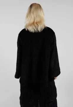 Textured Cape in Black