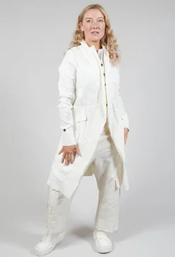 Textured Coat in Callas