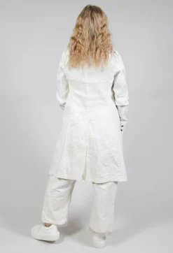 Textured Coat in Callas
