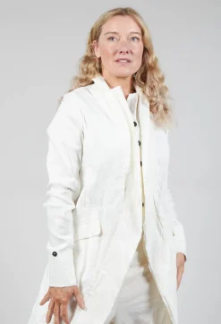 Textured Coat in Callas