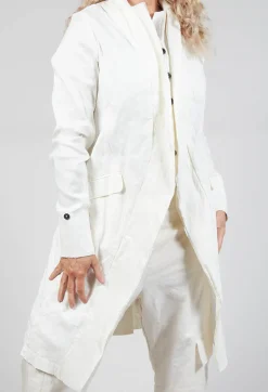 Textured Coat in Callas