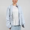 Textured Jacket in Original Cool Blue