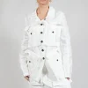 Textured Jacket in Starwhite
