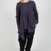 Textured Shirt in Purple