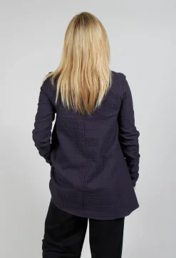 Textured Shirt in Purple
