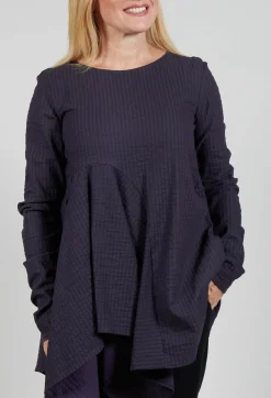 Textured Shirt in Purple