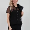 Thaiming Blouse in Kaviar