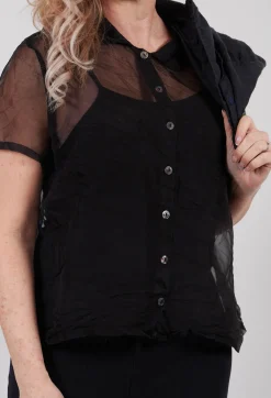 Thaiming Blouse in Kaviar