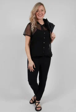 Thaiming Blouse in Kaviar