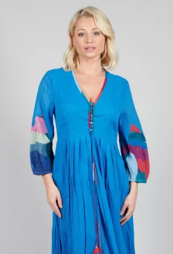 Theatral Dress in Bleu and Petr