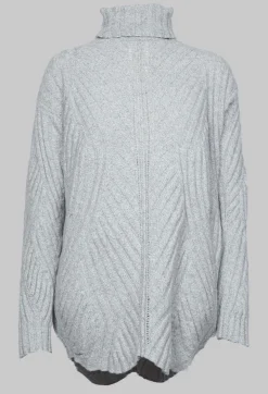 Thick Knit Jumper in Grey
