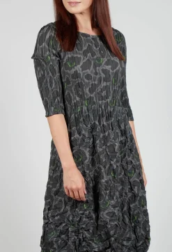 Three Quarter Sleeve Smash Dress in Eye of the Panther