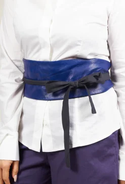 Tie Belt in Bluette