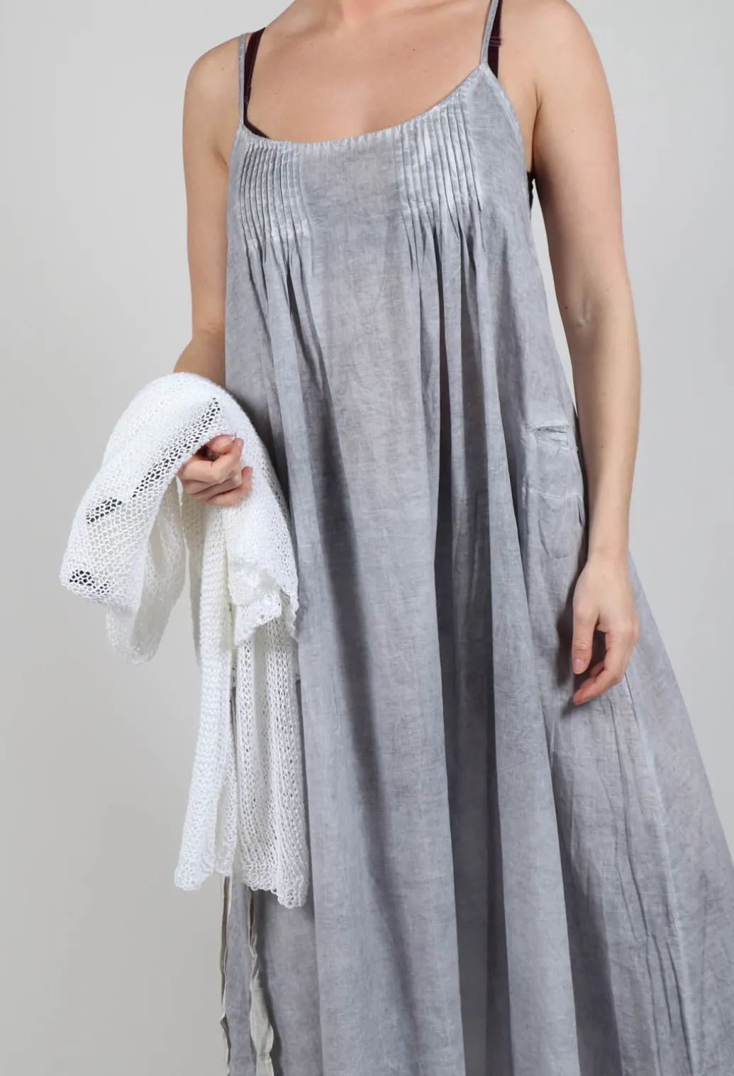 Tie Dress in Original Grey
