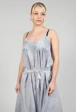 Tie Dress in Original Grey