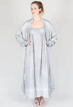 Tie Dress in Original Grey