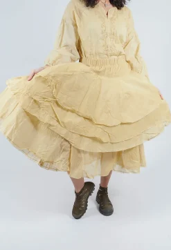 Tine Skirt in Ecru