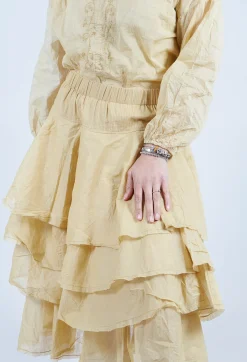 Tine Skirt in Ecru