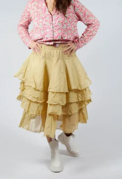 Tine Skirt in Ecru