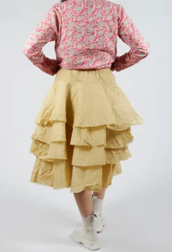 Tine Skirt in Ecru