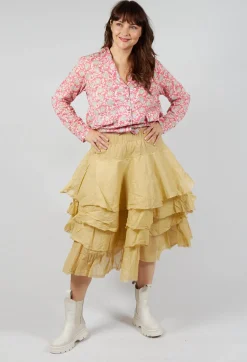 Tine Skirt in Ecru