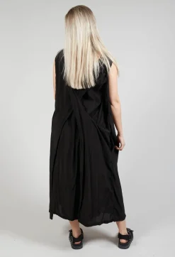 Toga Dress in Black