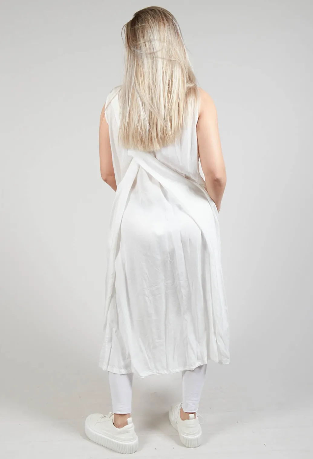 Toga Dress in Callas