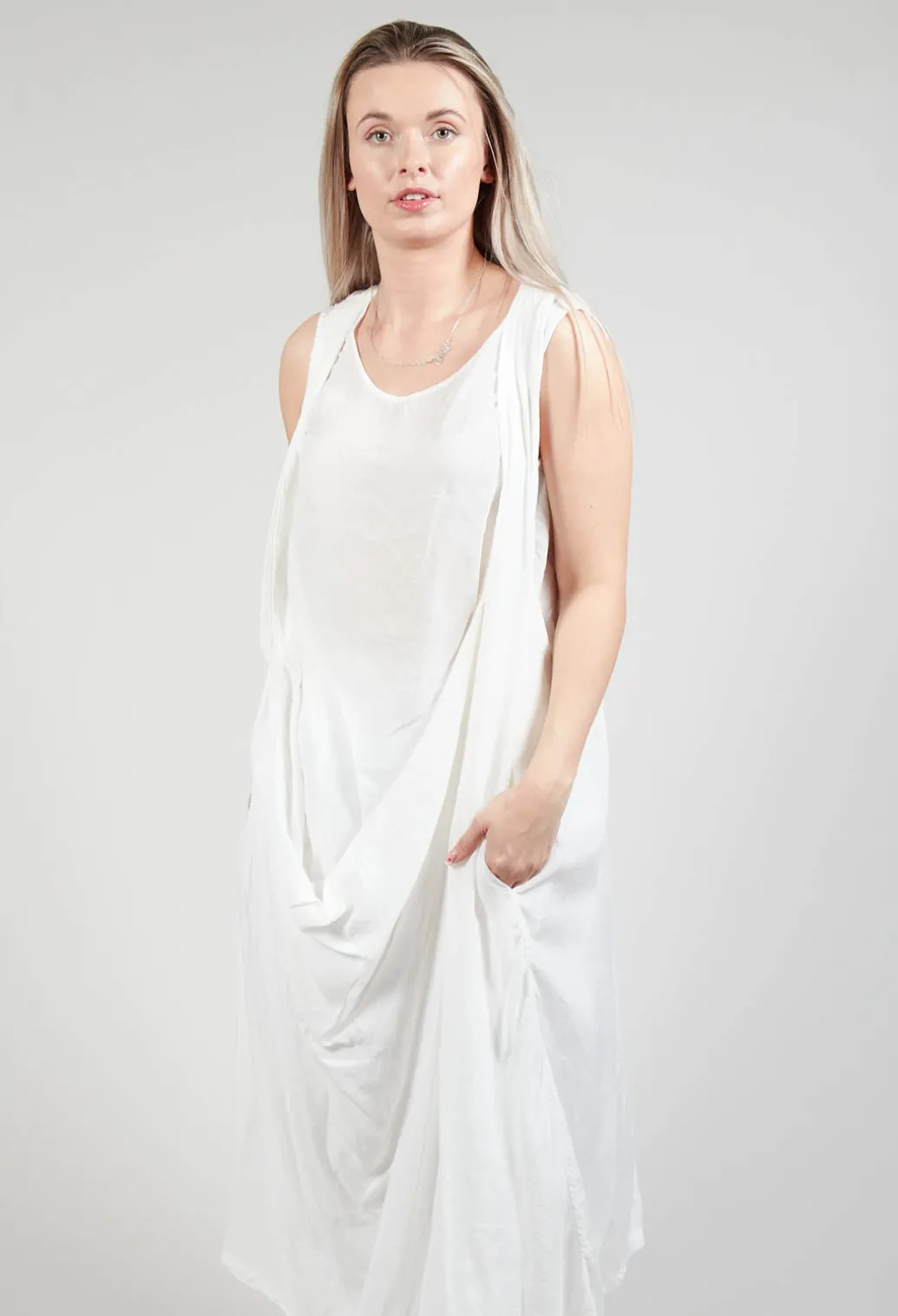 Toga Dress in Callas