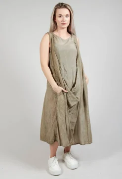 Toga Dress in Linen