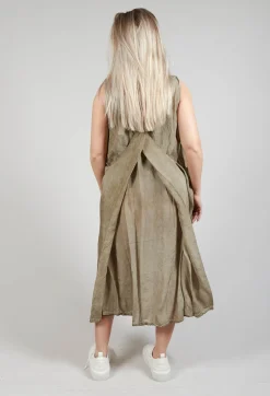 Toga Dress in Linen