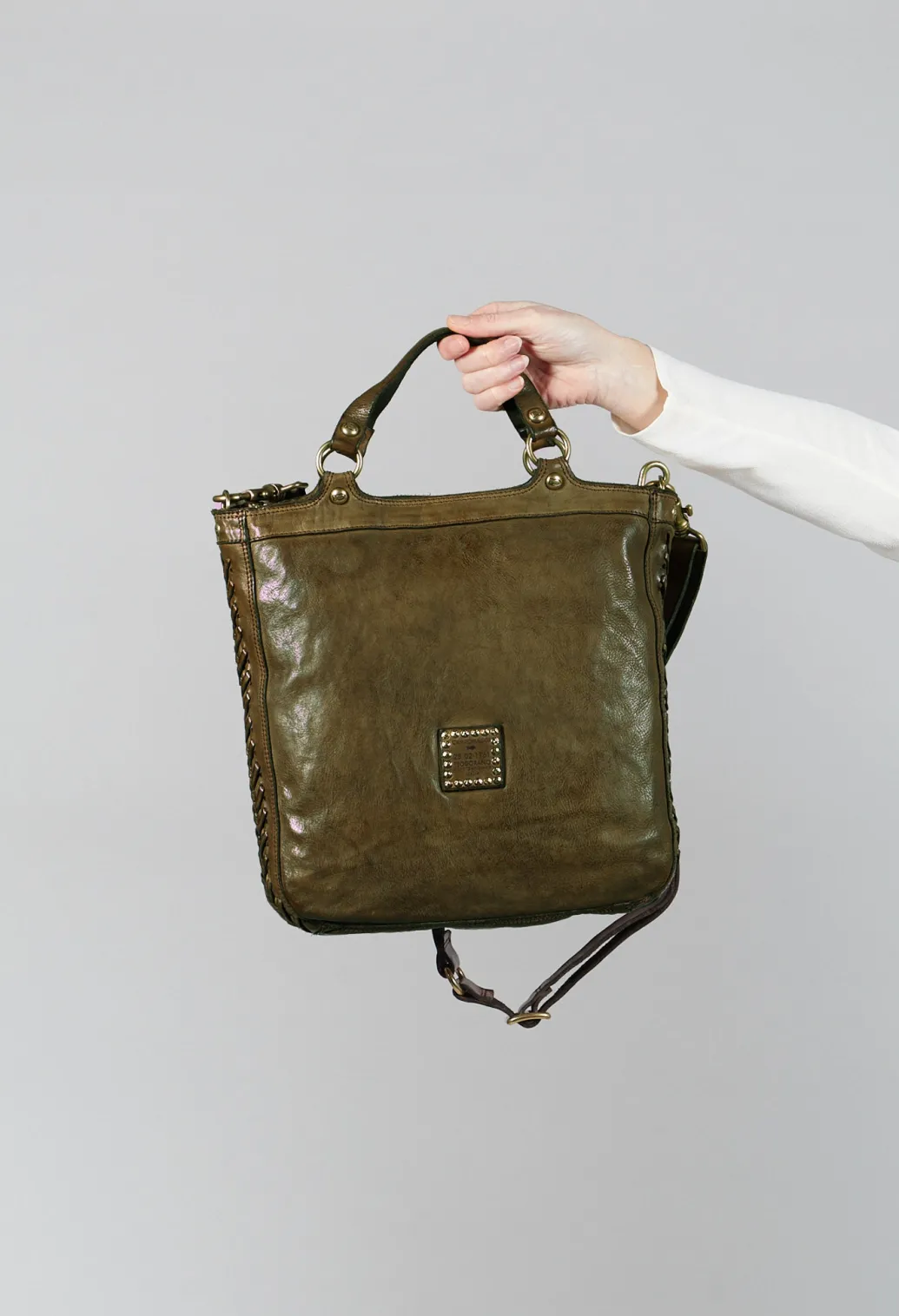 Top Handle Bag in Military