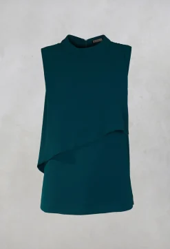 Top in Verde Bottiglia