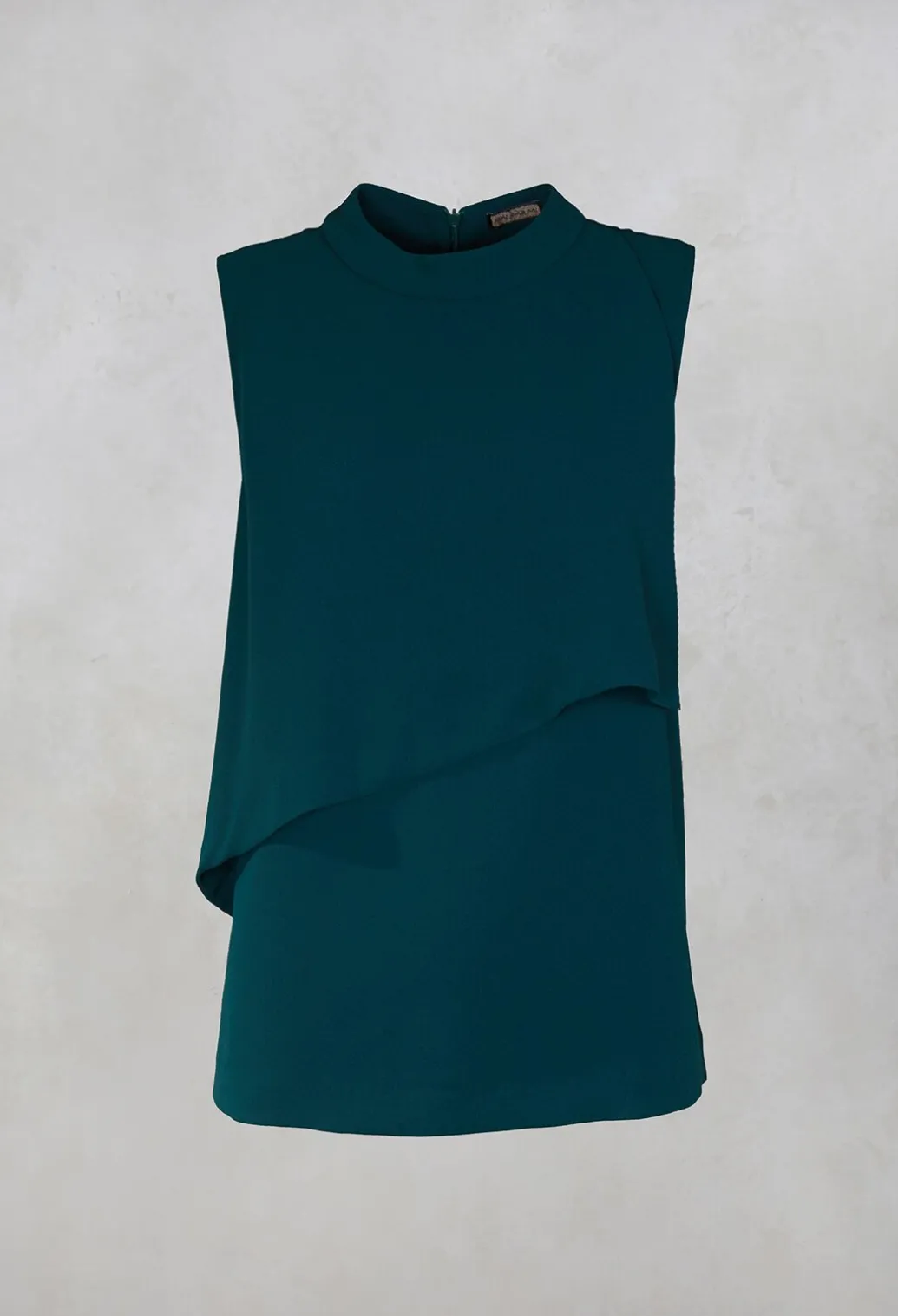 Top in Verde Bottiglia