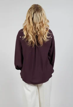 Torre Blouse in Purple