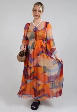 Touloulou Dress in Orange