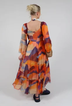 Touloulou Dress in Orange