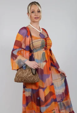 Touloulou Dress in Orange