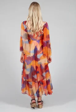 Touloulou Dress in Orange