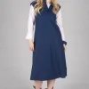 Toya Dress in Dark Night